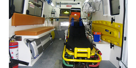 ALE (Advance Life Support) Ambulance with equipments